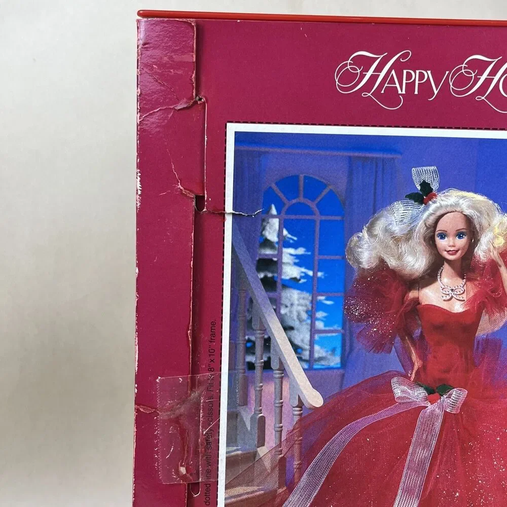 VTG Happy Holidays 1988 Barbie Doll Special First Edition Mattel READ Descriptio